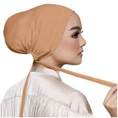 SIZING TIP: Referring to our size chart guarantees the best fit. For all-day comfort, choose your actual size. If you are in-between sizes, take the size up for a better lift and support. Size: One Size Head Circumference: 58cm/22.83'' Women Casual Solid Color Multicolor Elastic Bandage Lace Up Bottom Muslim Hijab Features: SOFT MATERIAL AND SIZE: The bandana hat is made of soft polyester, which is lightweight, breathable, comfortable and easy to wear, also can be used as a night cap. The head c Hijab Material, Sweat Women, Head Wraps For Women, Workout Hairstyles, African Head Wraps, Head Wrap Headband, Headband Set, Workout Headband, Yoga Headband