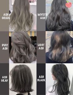 Korean Hair Color, Ash Hair, Ash Hair Color, Hair Color Streaks, Pretty Hair Color, Hair Dye Colors, Hair Inspiration Color, Hair Inspo Color, Cool Hair Color