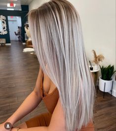 Ash Blonde Hair Balayage, Cool Blonde Hair Colour, Silver Blonde Hair, Icy Blonde Hair, Perfect Hair Color, Hair Blond