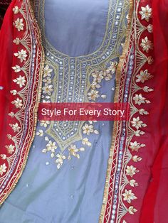 Item Overview ATHARVA Hand Embroidery Salwar Kameez /Gota Patti Embroidery Shirt & Chiffon Dupatta/Custom Stitch Unstitch/Gift/Plazzo/Tunic/Patiala Dno. CH1653 🌷Fabric:  * Shirt: Chanderi Silk/Gota Patti work/Mirror work - 2.5 Mts- Hand Embroidery Neck Work * Dupatta: Chiffon Chinnon Dupatta/Hand Embroidery Gota Patti Dupatta/2.5Mts * Bottom: Santoon Taffeta Silk Salwar 2.5 Mts. 🌷CUSTOMIZATION (No Extra Charges) * Fabrics Customization: Designs Can be made in different Fabrics. *Color Customiz Diwali Georgette Sets With Mirror Work, Festive Embroidered Georgette Set, Semi-stitched Embroidered Georgette Sets, Embroidered Georgette Sets For Navratri, Semi-stitched Georgette Salwar Kameez With Dori Work, Bollywood Style Embroidered Georgette Sets, Festive Georgette Sets With Gota Work, Diwali Georgette Sets With Gota Work, Festival Resham Embroidery Mulmul Palazzo Set