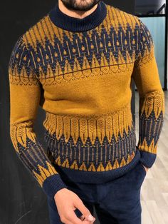 Available Size : S-M-L-XL-XXLKnitwear material : %55 wool , %40 acrylic , %5 elastanMachine washable : Yes Fitting : slim-fit Package included : Knitwear Mens Knit Sweater, Slim Fit Sweater, Mens Sweater, Knit Men, Knitwear Men, Sweater Material, Mock Turtleneck, Men's Knit, Well Dressed