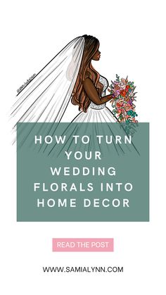 Repurpose Your Wedding Florals Bathroom Flowers, Event Illustration, Wood Centerpieces