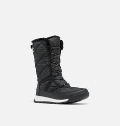 WHITNEY™ II Plus Tall Women's Waterproof Lace Boot | SOREL Flat Winter Boots, Tall Lace Up Boots, Sorel Winter Boots, Sporty Sandal, Fashionable Snow Boots, Waterproof Snow Boots, Nylons Heels, Waterproof Winter Boots, Ankle Boots Flat