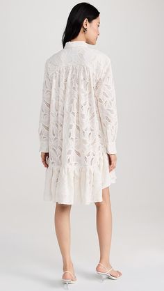 AKNVAS Estelle Dress | Shopbop Chic Pointelle Knit Knee-length Dress, Chic Crochet Dress With Pointelle Knit And V-neck, Estelle Dress, Summer Midi-length Pointelle Knit Dress, Chic Eyelet V-neck Dress, V-neck Pointelle Knit Beach Dress, Medical Problems, High Low Hem, China Fashion