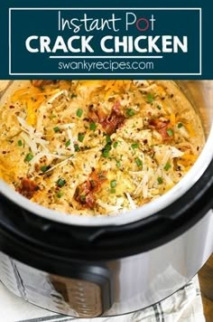 Pot Recipes Easy, Instant Recipes, Easy Instant Pot Recipes, Weeknight Dinner Recipe, Best Chicken Recipes