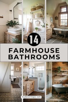 the top ten farmhouse bathroom designs