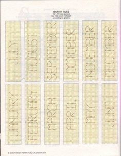 cross stitch alphabets with letters and numbers