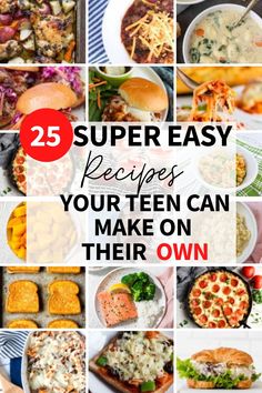 25 super easy recipes to make on their own