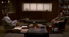 the sopranos Tony Soprano And Dr Melfi, James Gandolfini, Therapist Office, Autumn In New York, Ideal Life