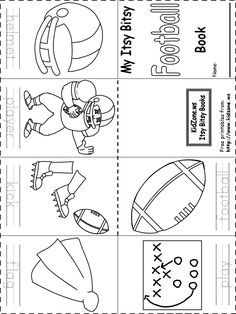 the printable worksheet for football