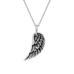 There is no better way to carry the courage  strength and immortality of an eagle then with the Petite Sterling Silver Wing Pendant. Winged Sterling Silver Necklace For Gift, Silver Angel Wings Necklace, Sterling Silver Angel Wings Pendant Jewelry, Coordinates Jewelry, Wing-shaped Sterling Silver Necklace, Silver Angel Wings Pendant Necklace, Angel Wing Necklace, Family Tree Necklace, Remind Yourself