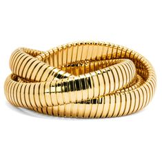 Alex Jona design collection 18k yellow gold Tubogas Rolling Bracelet. Designed and hand crafted in Italy. Dimensions (Each band) : Diameter 2.26 in X Width 0.45 in X D 0.18 in - Diameter 57 mm X Width 12 mm X D 4.81 mm. Also available in larger size. Weight : 85.8 g Alex Jona jewels stand out, not only for their special design and for the excellent quality of the gemstones, but also for the careful attention given to details during all the manufacturing process. Alex's passion for jewels flows i Gold Jubilee Bracelet Band, Flexible Gold-plated Bracelets, Gold Flexible Slinky Bracelet, Flexible Yellow Gold Bangle Bracelets, Yellow Gold Flexible Bangle Bracelet, Gold Flexible Bangle Bracelet, Adjustable Gold Slinky Bracelets, Flexible Yellow Gold Plated Bangle, Adjustable Flexible Yellow Gold Bangle