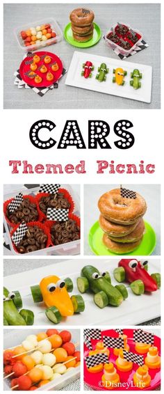 the cars themed picnic is perfect for kids to enjoy