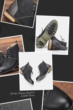 Vintage-inspired leather boots are a timeless and classic style that has been around for decades. These boots have a unique charm that sets them apart from modern styles and make them a popular choice for fashion enthusiasts. Mens Casual, Unique Charms, Mens Casual Shoes, Leather Boots, Vintage Style, Classic Style, Casual Shoes, Vintage Inspired, Vintage Fashion