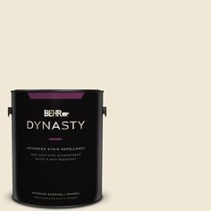 a blue paint with the words dynastiy on it in purple and black