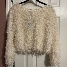 Forever 21 Cute Feather/Eyelash Knit Sweater. Super Soft And Stretchy! Brand New With Tags! Size Small, True To Size But Can Fit Medium As Well Similar To Brands Like: Y2k, Brandy Melville, Pacsun, Hollister, Abercrombie, Madewell, Tiger Mist, Free People, Princess Polly, Asos, Topshop, Zara, Fashion Nova, Forever 21, Urban Outfitters, And Revolve Feather Eyelashes, Tiger Mist, Forever 21 Sweater, Princess Polly, Pacsun, Colorful Sweaters, Madewell, Forever 21, Fashion Nova