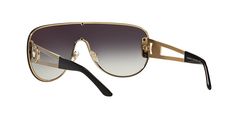 Versace 2166 Sunglasses features a single bridge, full rim sunglasses made with a durable metal stainless steel, with a shield shape, originally made for women, this sunglasses occupies a special place in peoples mind by redefining classic as stylish, currently available in 1 color, grey Grey Mirror, Mirror Silver, Gray Mirror, Pale Gold, Silver Mirrors, Versace, Bridge, Fashion Accessories, Sunglasses