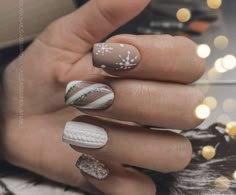 Dreamy Nail, Nail Christmas, Winter Nails Gel, Dreamy Design, Art Designs Ideas, Winter Nails Acrylic