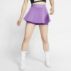 New With Tags. Becautiful Tennis Shorts With Overlay Skirt. Purple Skort With Built-in Shorts, Sporty Skirted Bottoms For Cheerleading, Cheerleading Mini Skirt With Built-in Shorts, Sporty Stretch Purple Skort, Purple Stretch Bottoms For Cheerleading, Purple Stretch Skort With Built-in Shorts, Stretch Purple Skort With Built-in Shorts, Cheerleading Mini Skirt Bottoms With Built-in Shorts, Spring Tennis Bottoms With Built-in Shorts