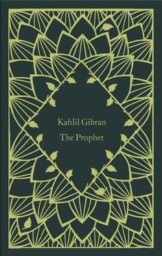 the cover of kahli gibran's book, the propet