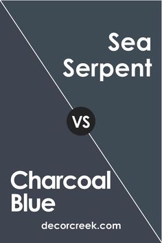 Charcoal Blue SW-2739 vs Sea Serpent by Sherwin-Williams Vogue Green, Sherwin Williams Green, Benjamin Moore Blue, Coloring Journal