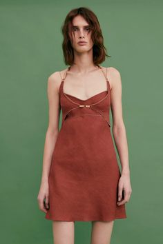 Anna October, Linen Mini Dress, Night Outfits, Moda Operandi, Date Night Outfit, Look Fashion, Pretty Dresses, Fashion Inspo Outfits, Designer Fashion