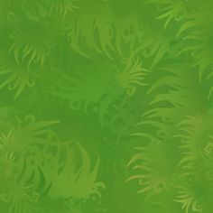 an abstract green background with leaves and flowers