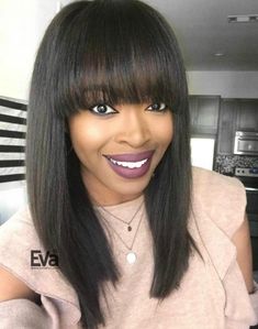 Bang Cut, Flattering Bangs, Haircut Asian, Chinese Bangs, Wigs Bob, Perfect Bangs, Hair Front, Straight Hairstyle, Natural Straight Hair