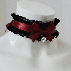 Costume Collar, Kalung Choker, Day Collar, Kittens Playing, Black Choker, Choker Collar, Fantasy Jewelry, Bellini, Gothic Jewelry