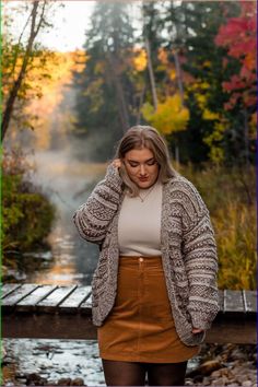 Behance is the world's largest creative network for showcasing and discovering creative work Fall Photos Plus Size, Warm Fall Outfits Women, Plus Fall Outfits Plus Size, Plus Size Autumn Outfits Casual, Earthy Outfits Plus Size, Autumn Outfit Plus Size, Fall Outfits For Plus Size, Alternative Fall Fashion