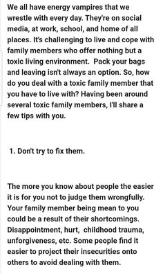 How to handle toxic relatives Toxic Parents Quotes Father, Toxic Father, Toxic Relatives, Advice About Life, Toxic Mother, Honesty Quotes, Toxic Family Members, Uplifting Books