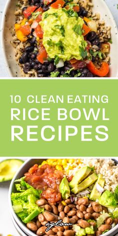 the top 10 clean eating rice bowl recipes