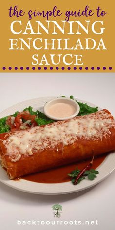 the simple guide to canning enchilada sauce