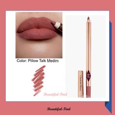 Charlotte Tilbury Lip Cheat Lipliner Pillowtalk Medium Full Size In Box Pillowtalk Medium Charlotte Tilbury, Pillowtalk Charlotte Tilbury, Pillowtalk Medium, Charlotte Tilbury Lip Cheat, Makeup Charlotte Tilbury, Charlotte Tilbury Lip, Grad Outfits, Dream Makeup, Charlotte Tilbury Makeup