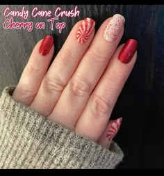 Candy Cane Crush Color Street, Candy Cane Crush Color Street Combo, Christmas Nails Color Street, Nails Hacks