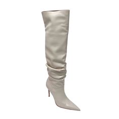 Brand Name: Eveline Nunes Insole Material: Rubber Heel Height: Super High (8cm-up) Fitted Cream Synthetic Boots, Elegant Beige Synthetic Boots, Modern Baby, Rubber Heels, Over The Knee Boots, Over The Knee, Knee Boots, The Knee, Las Vegas