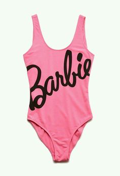 Barbie Bodysuit, Barbie Graphic, Barbie Swimsuit, Barbie Costume, Themed Outfits, Costume Outfits, Barbie Girl, Barbie Fashion