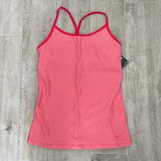 Nike Dri-Fit Women’s Tank Top, M New With Tags! Red Gym Tops For Spring, Red Racerback Athleisure Tops, Red Racerback Top Athleisure, Red Fitted Racerback Top, Red Racerback Workout Top, Nike Tank, Nike Dri Fit Shorts, Tennis Tops, Nike Tank Tops