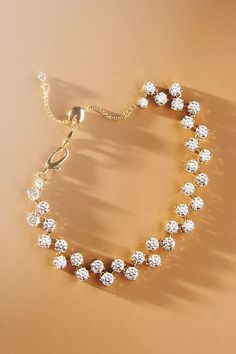 NADRI Halle Crystal Line Bracelet | Anthropologie