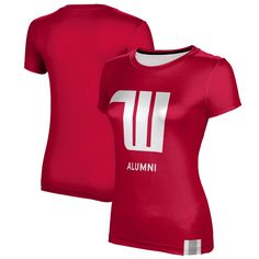 The Women's Red Wittenberg University Tigers Alumni T-shirt is the perfect way to show unwavering support for the Wittenberg University Tigers. Made from a comfortable polyester and spandex blend, this T-shirt proudly displays printed graphics that showcase your Wittenberg University Tigers pride. Whether you're cheering at a game or showing support around town, this T-shirt is sure to turn heads. Wittenberg University, Volleyball Tshirts, Sister Tshirts, Tiger T Shirt, Golf T Shirts, Womens Tennis, Bold Graphics, Womens Basketball, Running Women