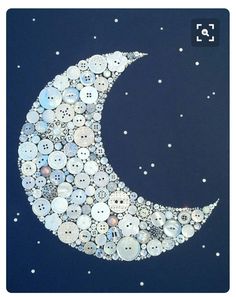 the moon is made up of buttons