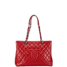 Used Chanel Matelasse Coco Mark Chain Tote Bag Handbag Red Caviar Skin Women's Chanel (Sku: Gzl14ln2) === General === Brand : Chanel === Design === Type : Handbag, Tote Bag Material : Caviar Leather Color : Red Color Gender : Women === Size === Size (Hxwxd) : 24cm X 33.5cm X 13cm / 9.44'' X 13.18'' X 5.11'' === Included Items === Accessories : None Accessories Notice : Before Purchasing, Please Refer To The Images Of The Accessories Included With The Item. === Condition === Condition : Used (Goo Luxury Red Bags For Daily Use, Luxury Red Shoulder Bag With Double Handle, Luxury Red Double Handle Shoulder Bag, Red Luxury Shoulder Bag For Daily Use, Luxury Red Rectangular Shoulder Bag, Luxury Red Bag With Dust Bag Included, Luxury Red Bags For Everyday Use, Red Shoulder Bag With Chain Strap And Top Handle, Classic Red Shoulder Bag With Chain Strap