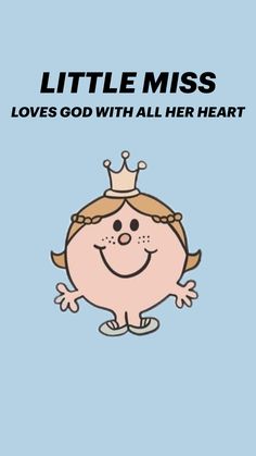 little miss loves god with all her heart