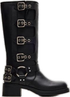 Engineer Boots, An Engineer, 2 Inch Heels, Moto Boots, Women's Boots, Knee Boots, Rocky, Knee High, Block Heels