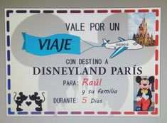 an advertisement for the disney land paris show