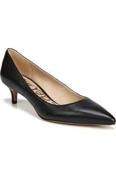 Sam Edelman Dori Kitten Heel Pump (Women) | Nordstromrack Kitten Heel Pumps, Kitten Heel, Sam Edelman, Low Heels, Women's Pumps, Pumps Heels, Shoes Women Heels, Chic Style, Kitten Heels