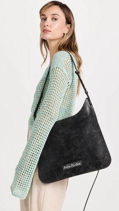 Acne Studios Platt Crackle Bag | Shopbop Acne Studios Bag, Luxury Bag Brands, Bad Acne, Acne Studio, Luxury Bag, Bag Brand, Apparel Design, Healthcare Professionals, Cloth Bags