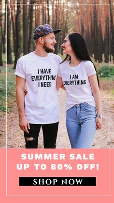 Couple Shirts Relationships, Relashionship Goals, Bridal Party Tshirts, I Have Everything I Need, Kind Quotes, Couples Stuff, Boyfriend Ideas, A Couple In Love