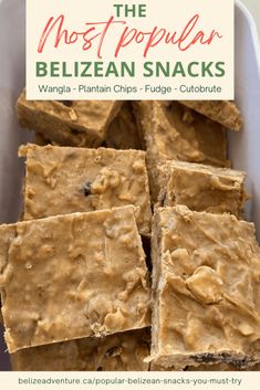 the most popular belizean snacks