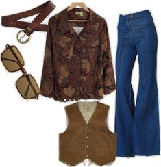 70s Fashion Staples, Fleetwood Mac Clothes, Earthy 70s Aesthetic, Late 80s Fashion Women, 70s Folk Fashion, Motown Outfits Women, 70s British Fashion, 70s Pants Outfits, 70s Capsule Wardrobe